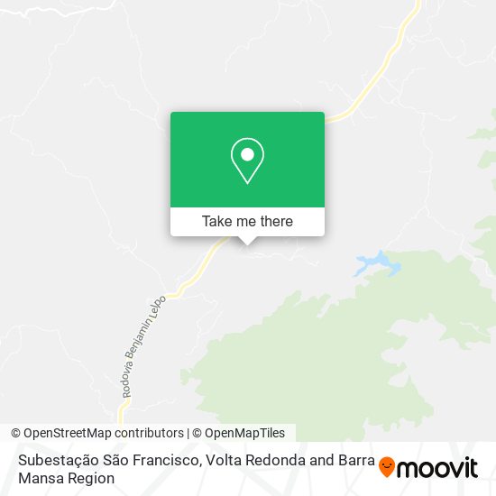 Subestação São Francisco map