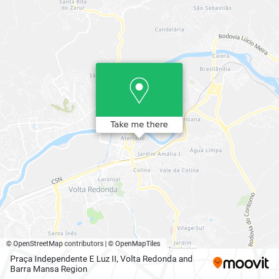 Praça Independente E Luz II map