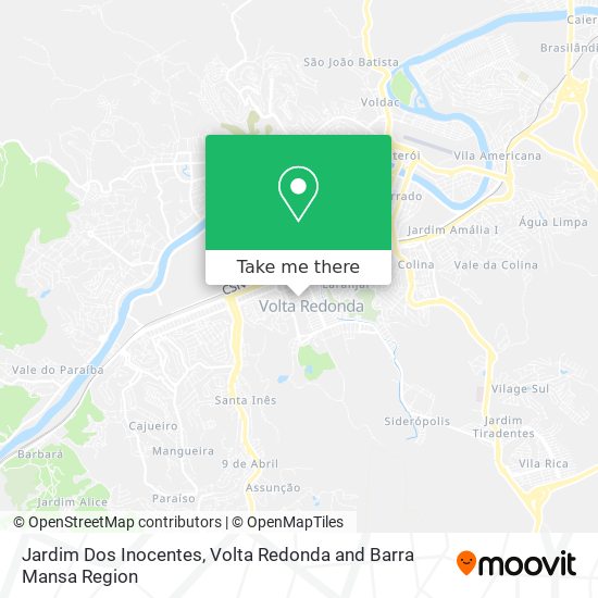 Mapa Jardim Dos Inocentes