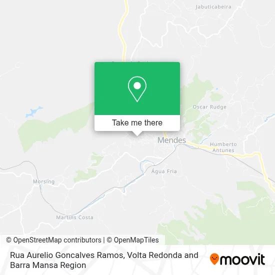 Rua Aurelio Goncalves Ramos map
