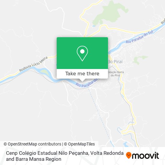 Cenp Colégio Estadual Nilo Peçanha map