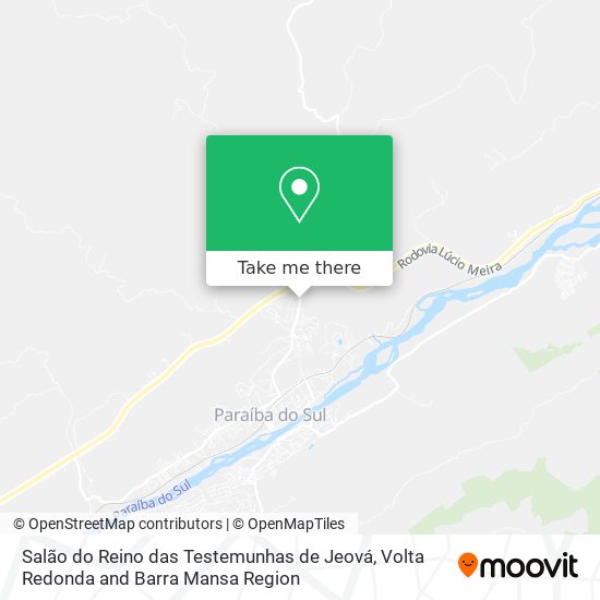 Salão do Reino das Testemunhas de Jeová map