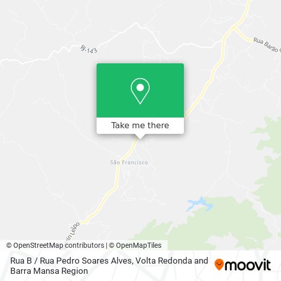Rua B / Rua Pedro Soares Alves map