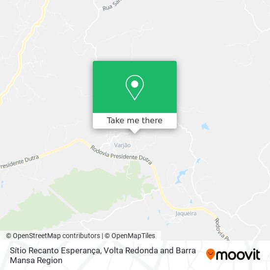 Sítio Recanto Esperança map