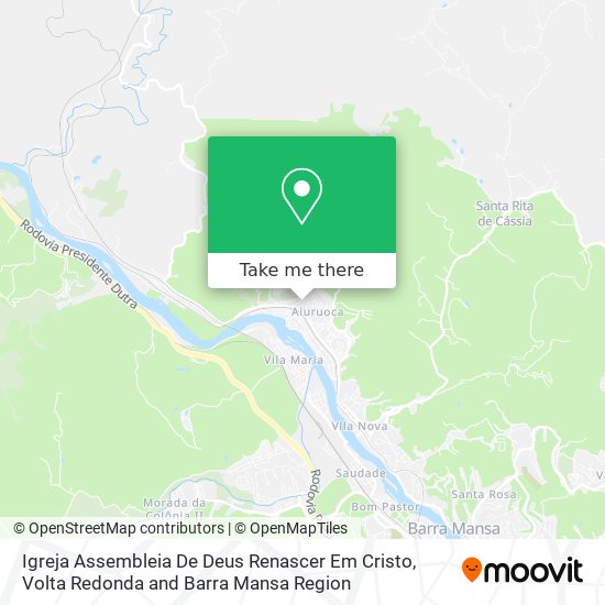 Igreja Assembleia De Deus Renascer Em Cristo map