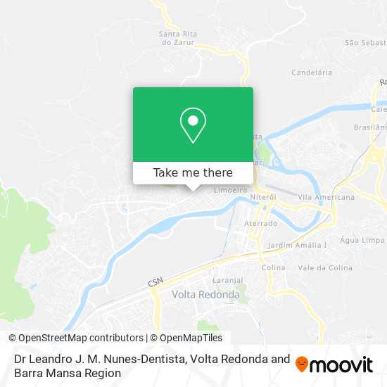Dr Leandro J. M. Nunes-Dentista map