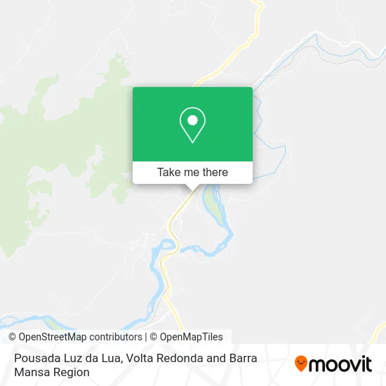 Pousada Luz da Lua map