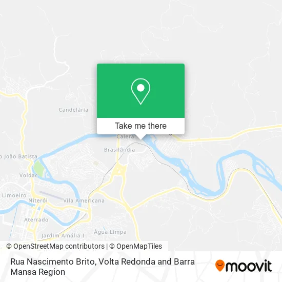 Rua Nascimento Brito map