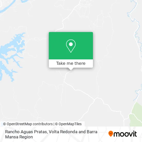 Rancho Aguas Pratas map