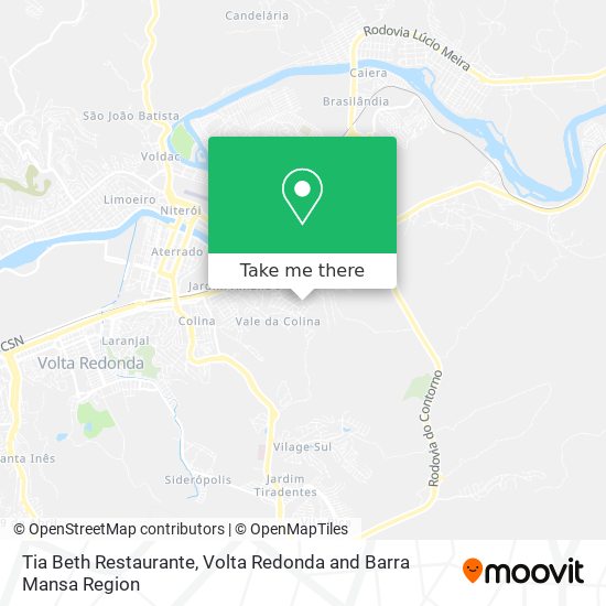 Tia Beth Restaurante map