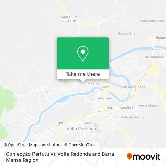Confecção Pertutti Vr map