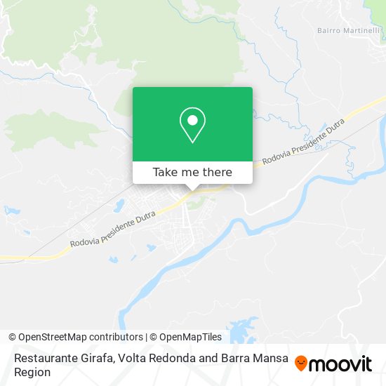 Restaurante Girafa map
