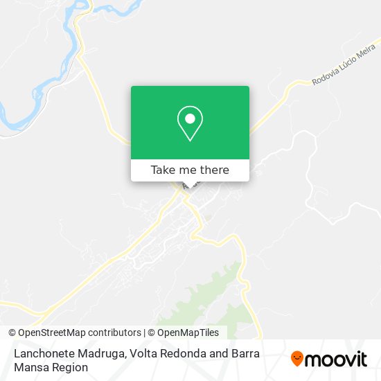 Lanchonete Madruga map