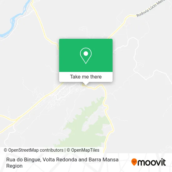 Rua do Bingue map