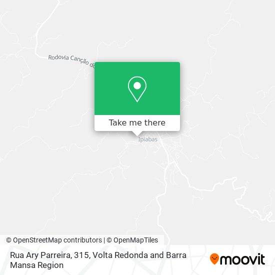 Rua Ary Parreira, 315 map