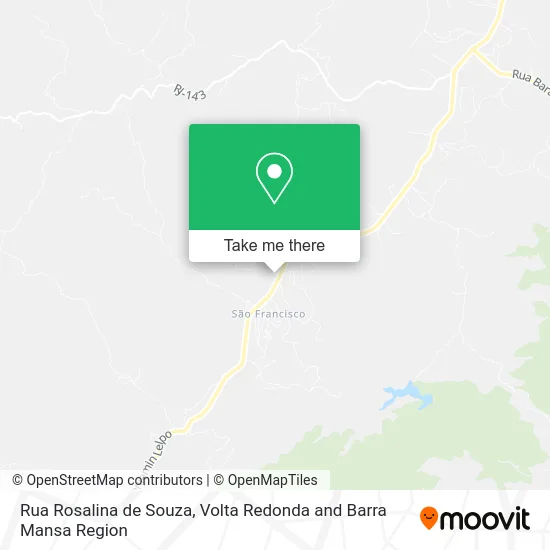 Rua Rosalina de Souza map