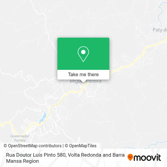 Rua Doutor Luís Pinto 580 map