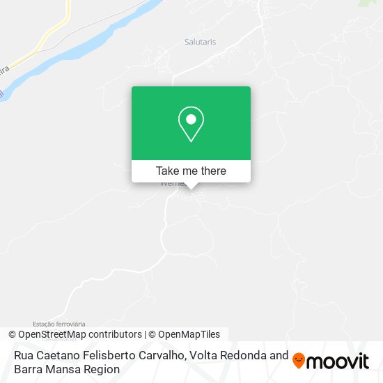 Rua Caetano Felisberto Carvalho map