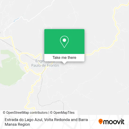 Estrada do Lago Azul map