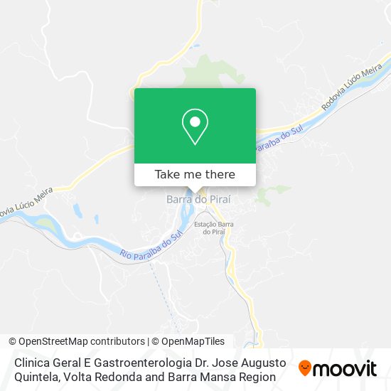Clinica Geral E Gastroenterologia Dr. Jose Augusto Quintela map