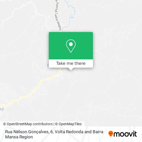 Rua Nélson Gonçalves, 6 map
