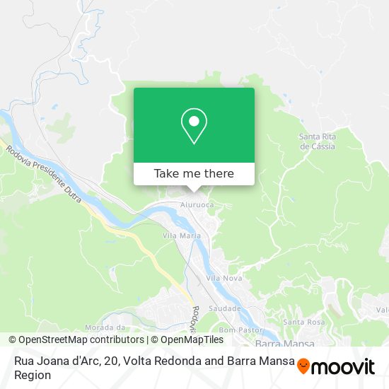 Rua Joana d'Arc, 20 map