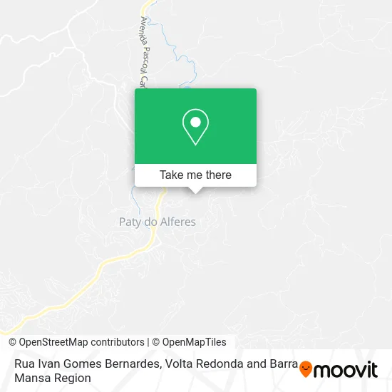 Rua Ivan Gomes Bernardes map
