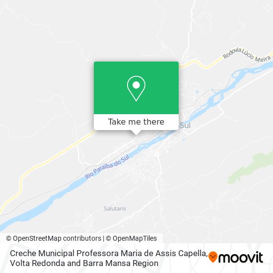 Creche Municipal Professora Maria de Assis Capella map