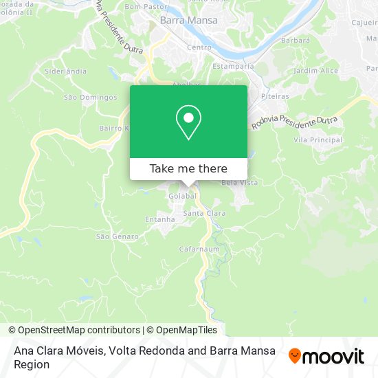 Ana Clara Móveis map