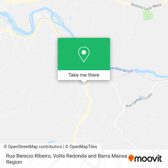 Rua Benicio Ribeiro map