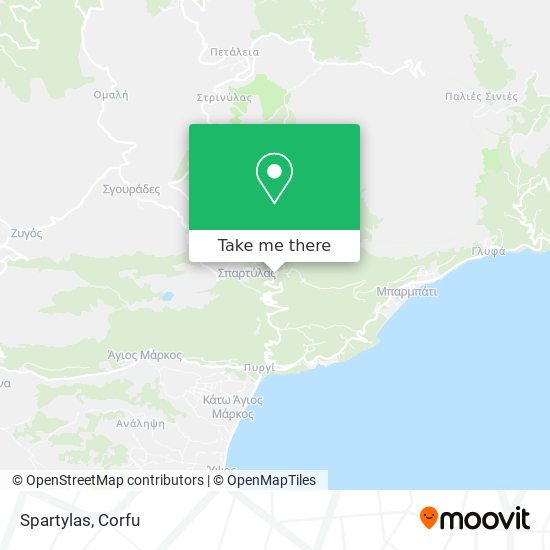 Spartylas map
