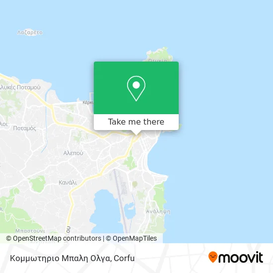 Κομμωτηριο Μπαλη Ολγα map