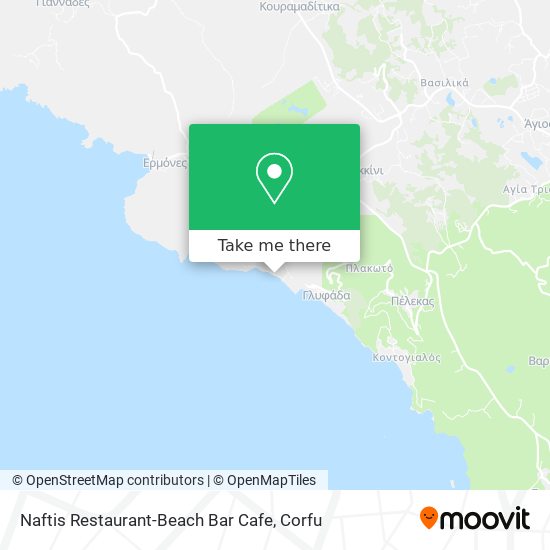 Naftis Restaurant-Beach Bar Cafe map