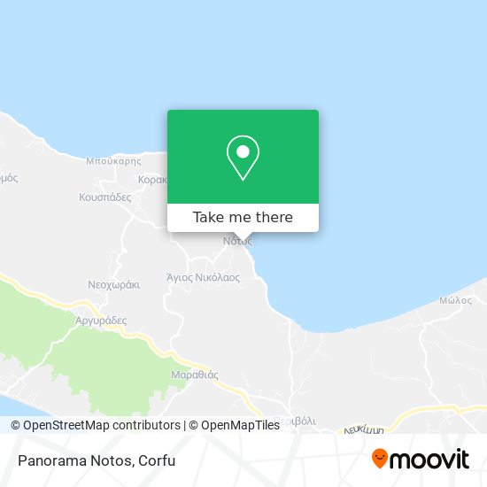Panorama Notos map