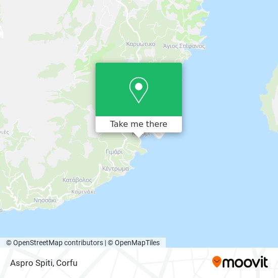 Aspro Spiti map