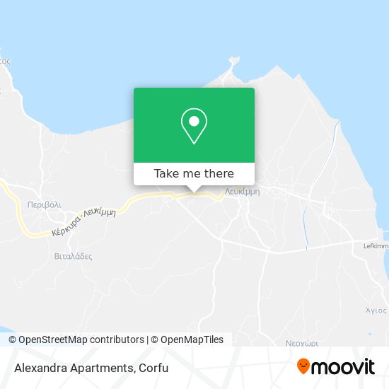 Alexandra Apartments map