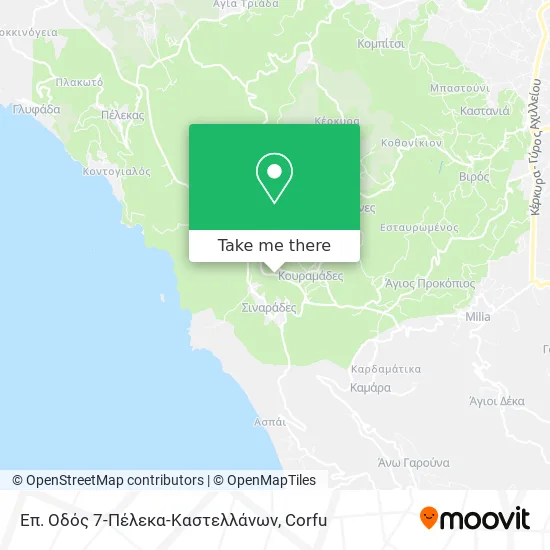 Επ. Οδός 7-Πέλεκα-Καστελλάνων map