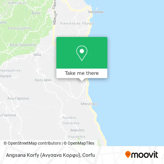 Angsana Korfy (Ανγσανα Κορφυ) map
