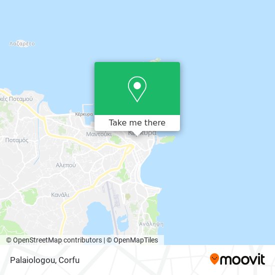 Palaiologou map