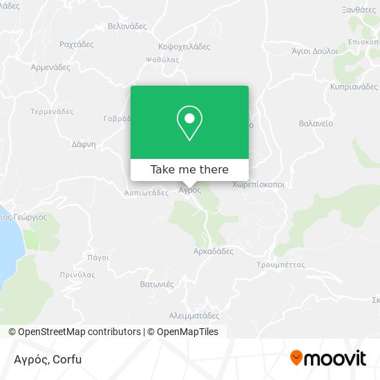 Αγρός map
