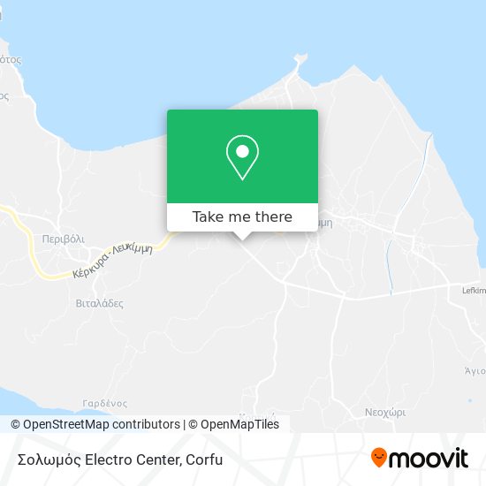 Σολωμός Electro Center map