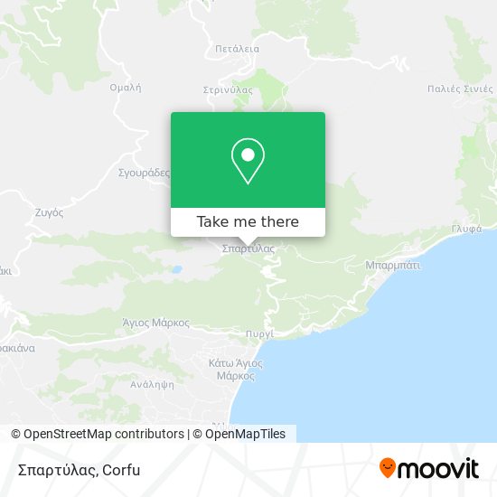 Σπαρτύλας map