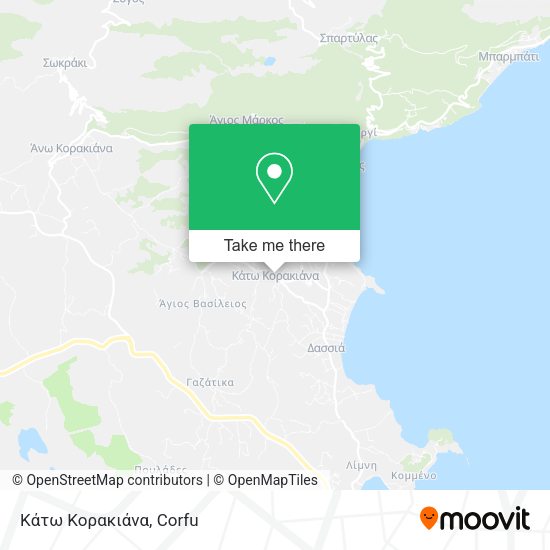 Κάτω Κορακιάνα map
