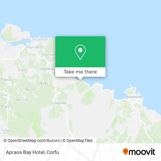 Apraos Bay Hotel map