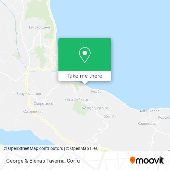 George & Elena's Taverna map