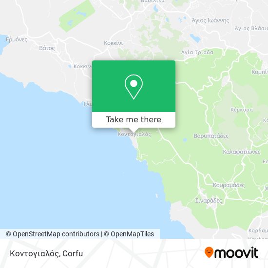 Κοντογιαλός map