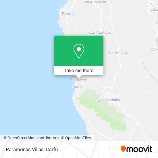 Paramonas Villas map