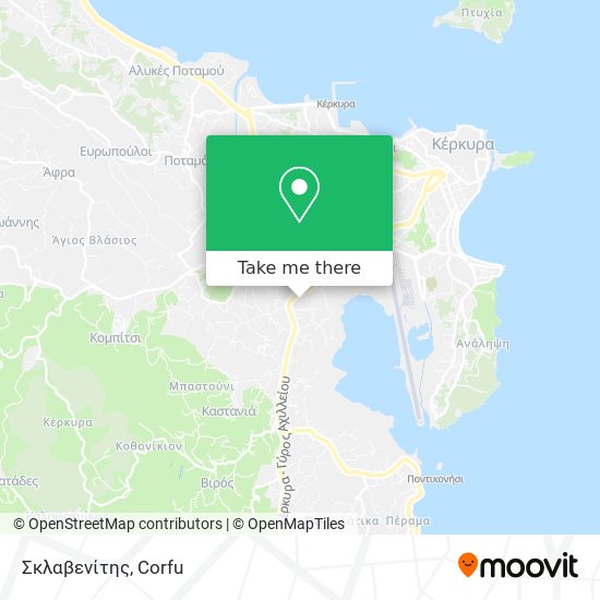 Σκλαβενίτης map