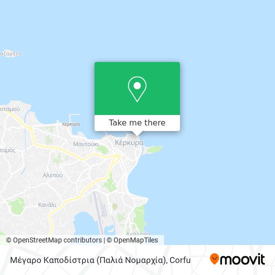 Μέγαρο Καποδίστρια (Παλιά Νομαρχία) map