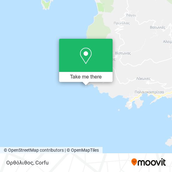 Ορθόλιθος map